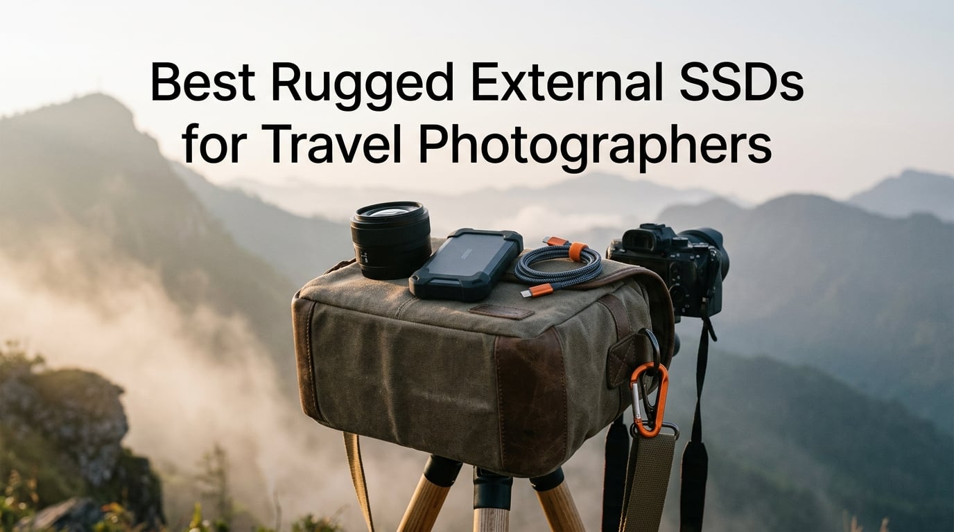 Best Rugged External SSDs for Travel Photographers