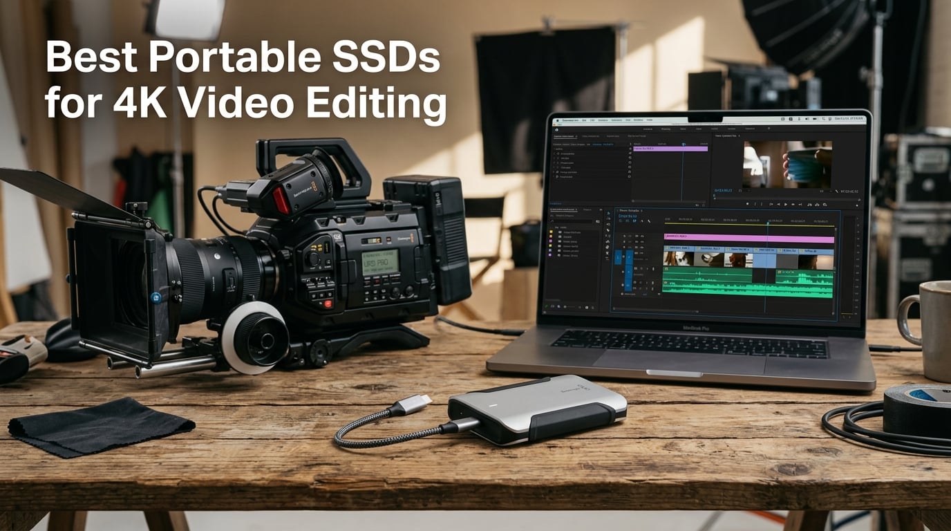 Best Portable SSDs for 4K Video Editing
