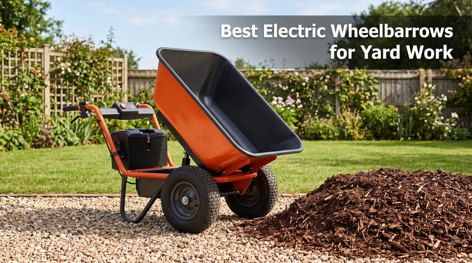 Best Electric Wheelbarrows for Yard Work
