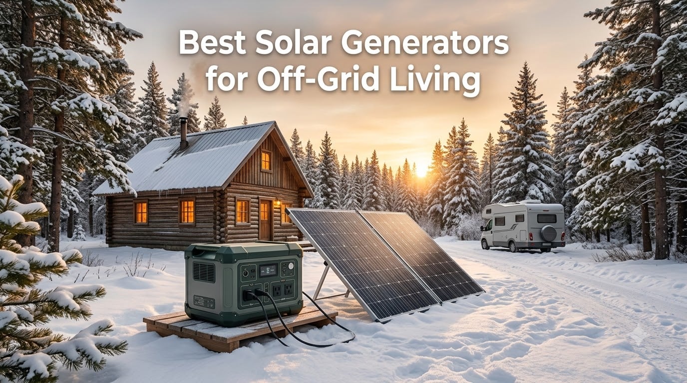 Best Solar Generators for Off-Grid Living