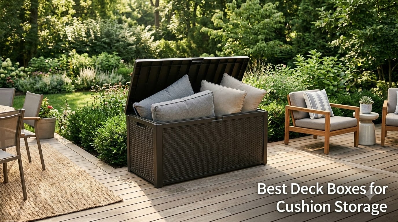Best Deck Boxes for Cushion Storage