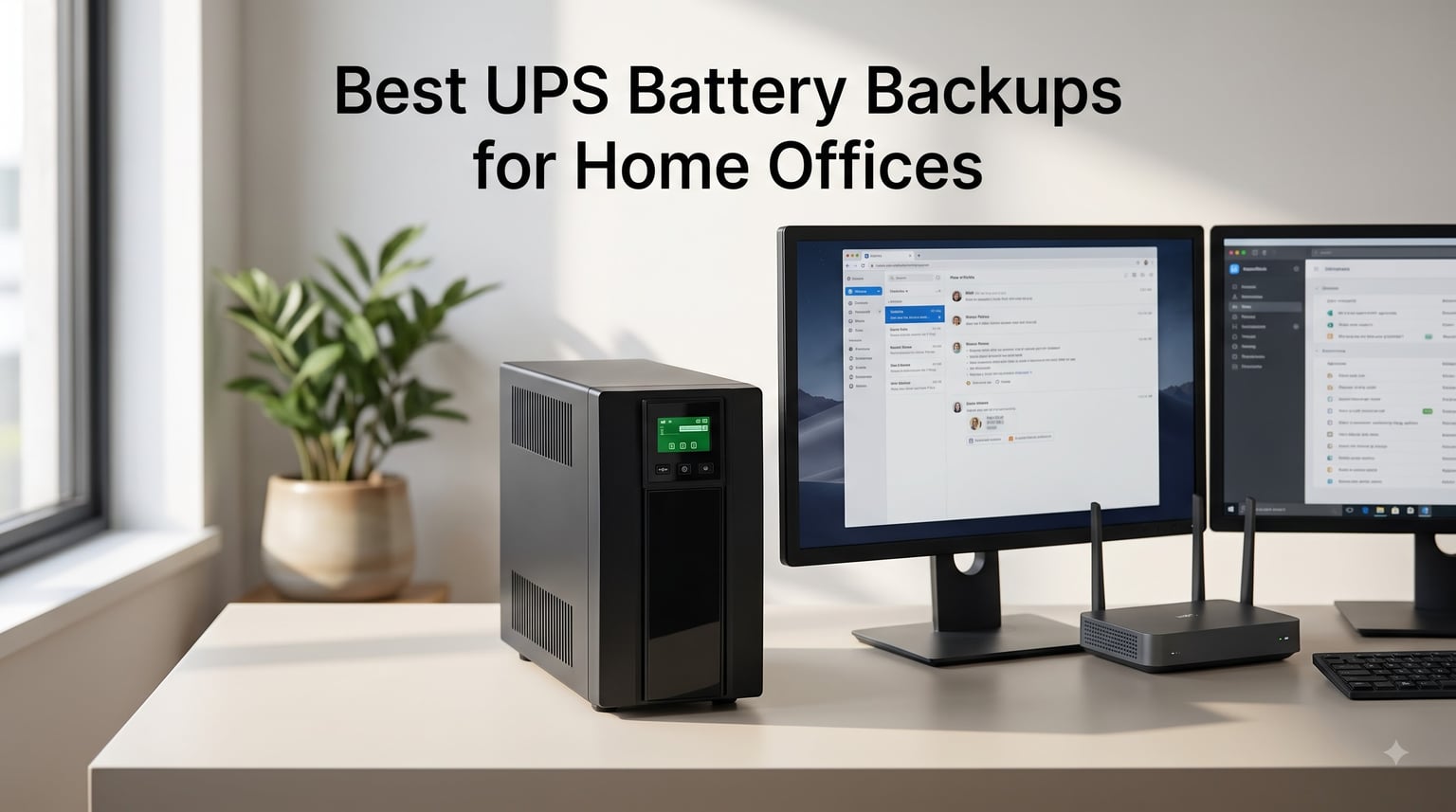 Best UPS Battery Backups for Home Offices