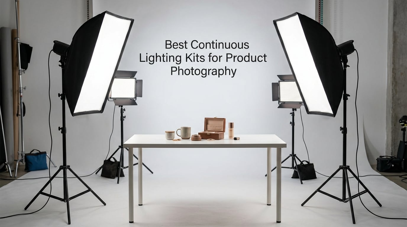 Best Continuous Lighting Kits for Product Photography