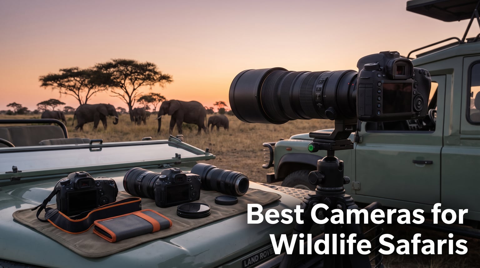 Best Cameras for Wildlife Safaris