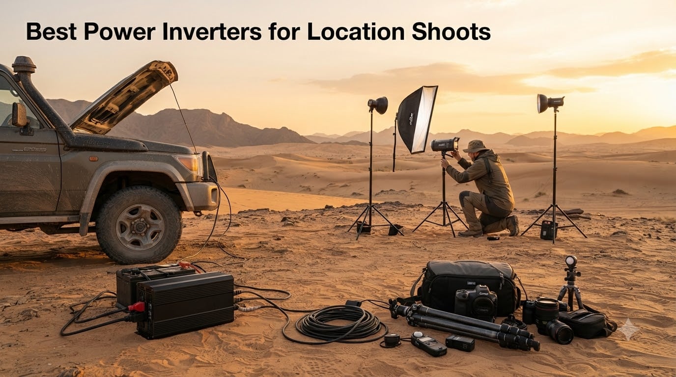Best Power Inverters for Location Shoots