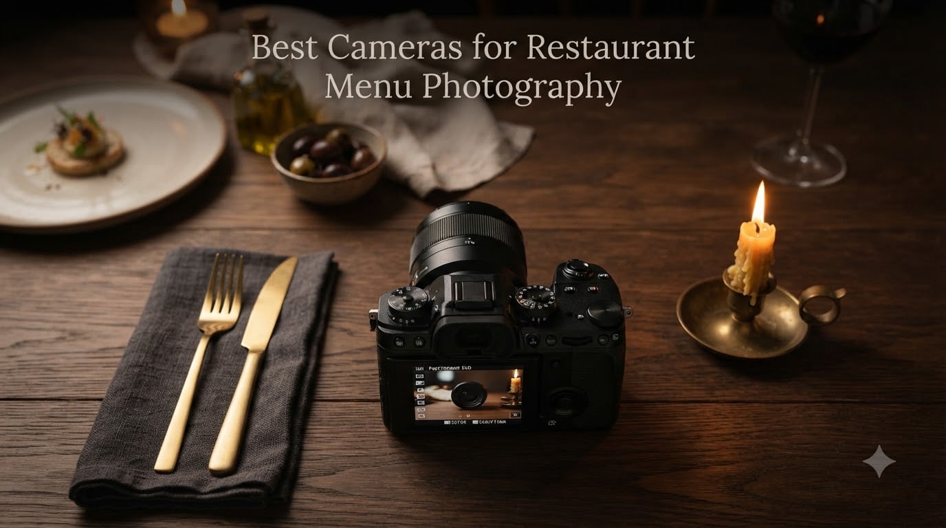 Best Cameras for Restaurant Menu Photography