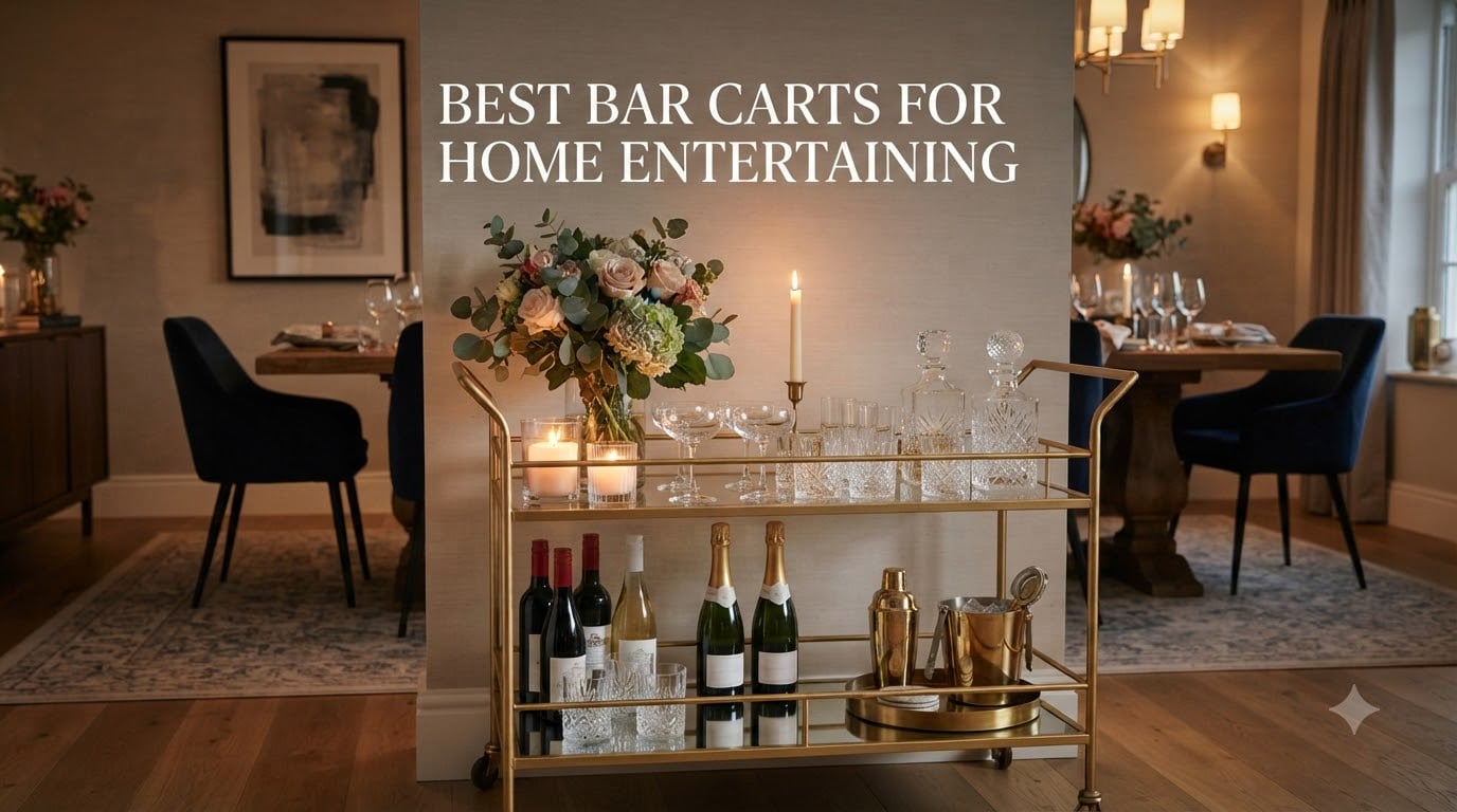 Best Bar Carts for Home Entertaining