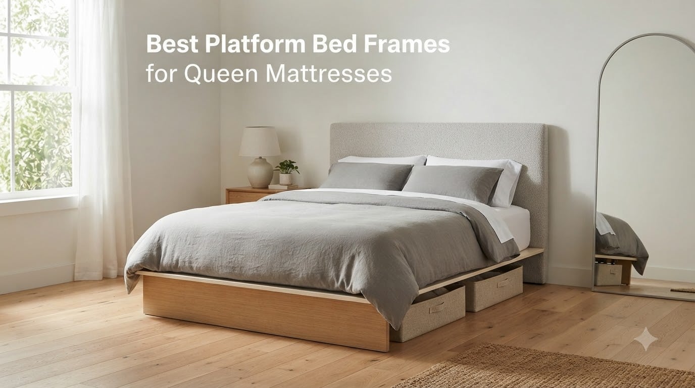Best Platform Bed Frames for Queen Mattresses