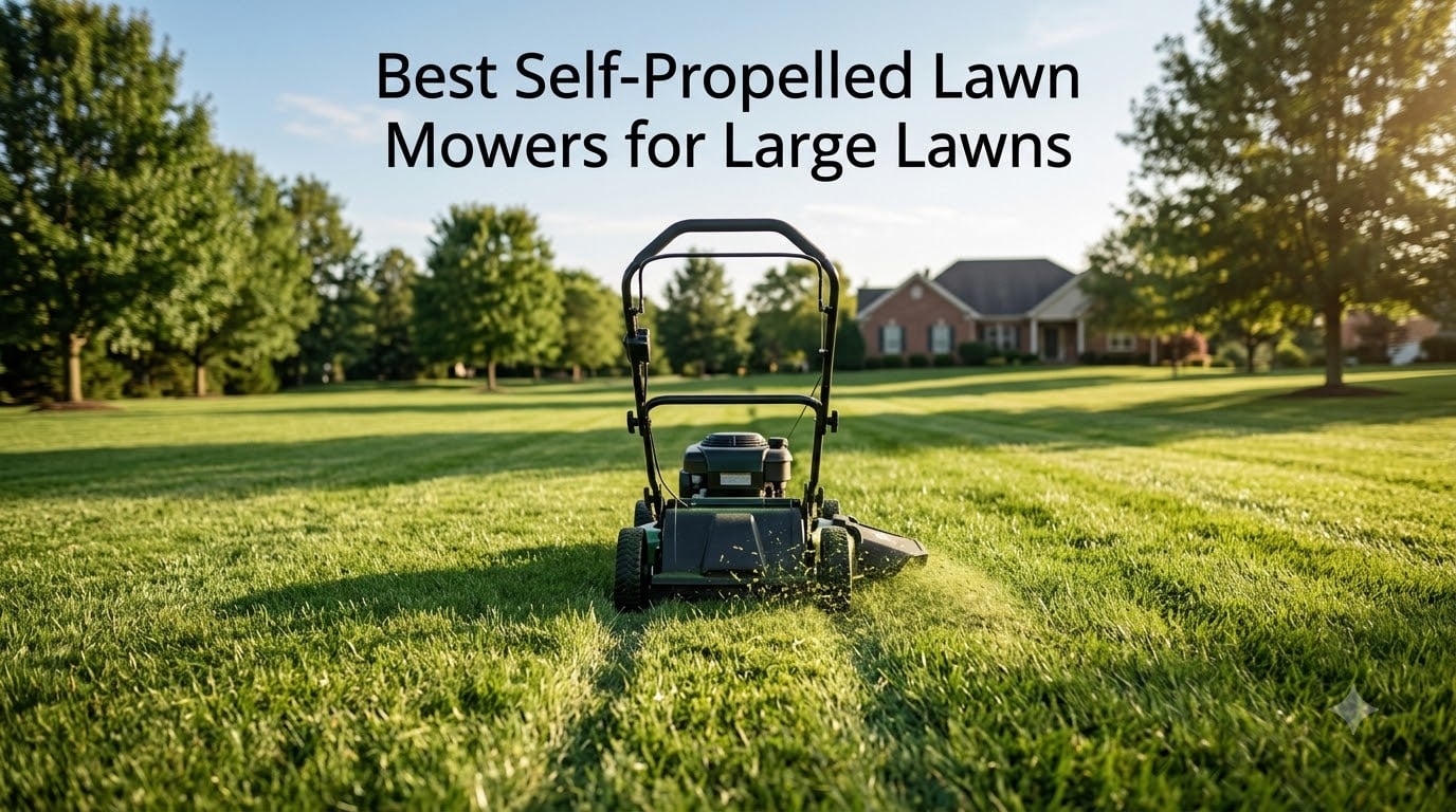 Best Self-Propelled Lawn Mowers for Large Lawns