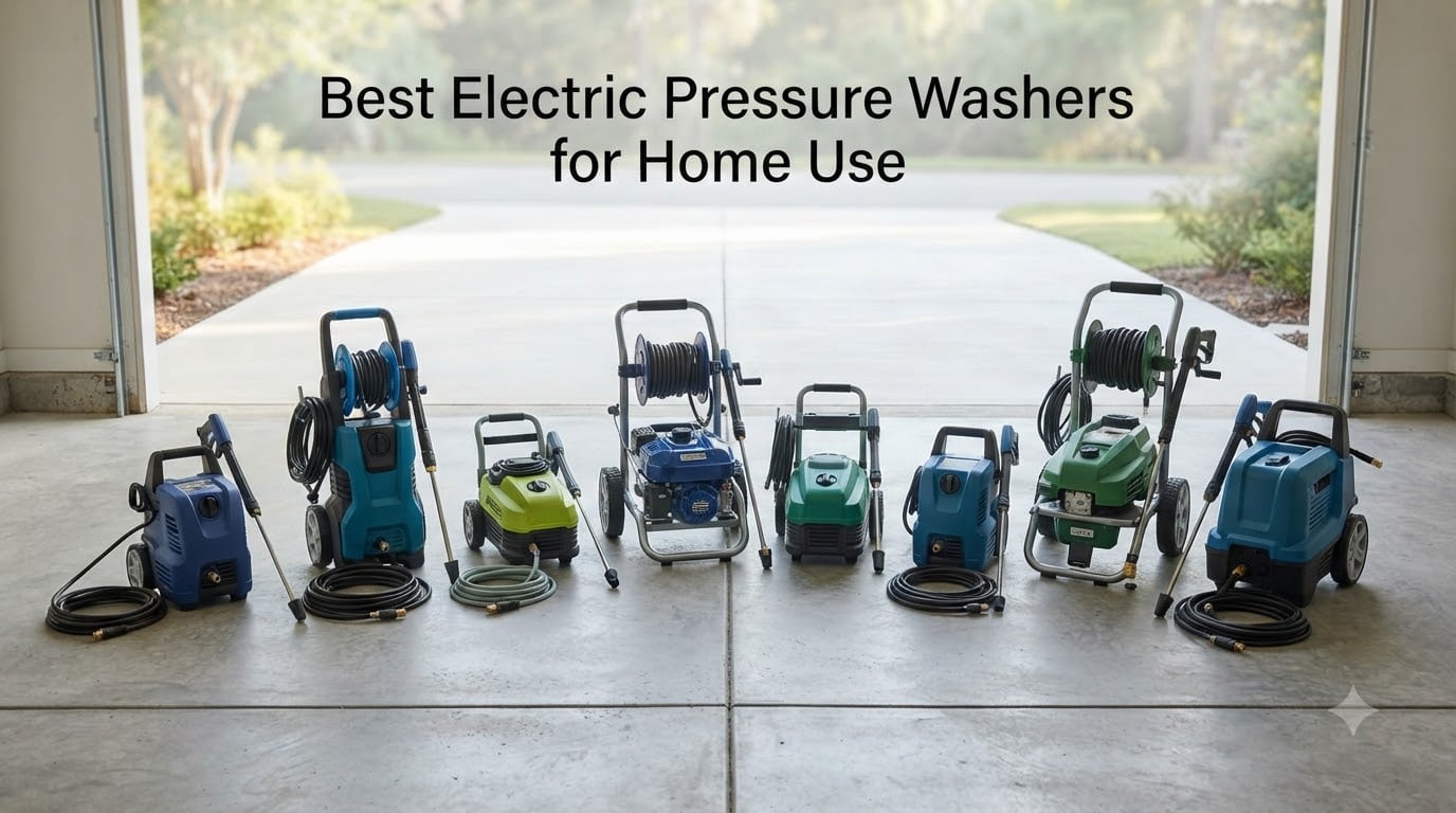 Best Electric Pressure Washers for Home Use
