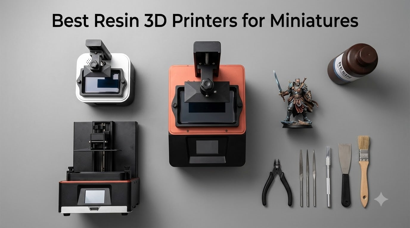 Best Resin 3D Printers for Miniatures
