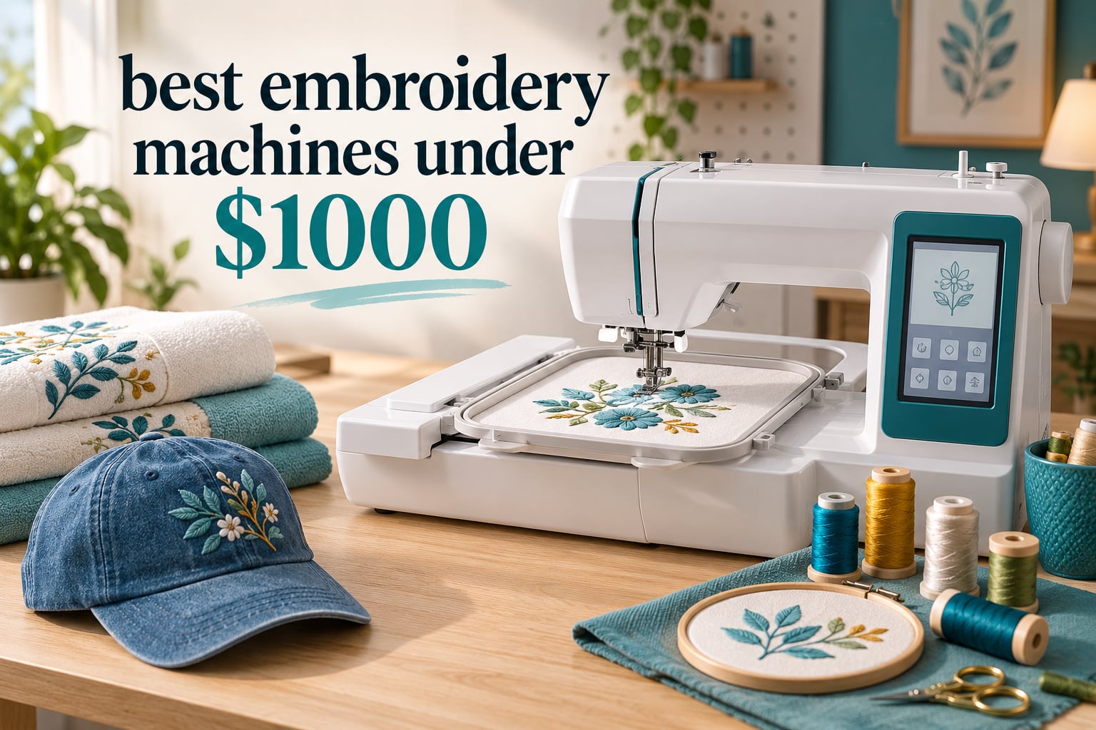 best embroidery machines under $1000