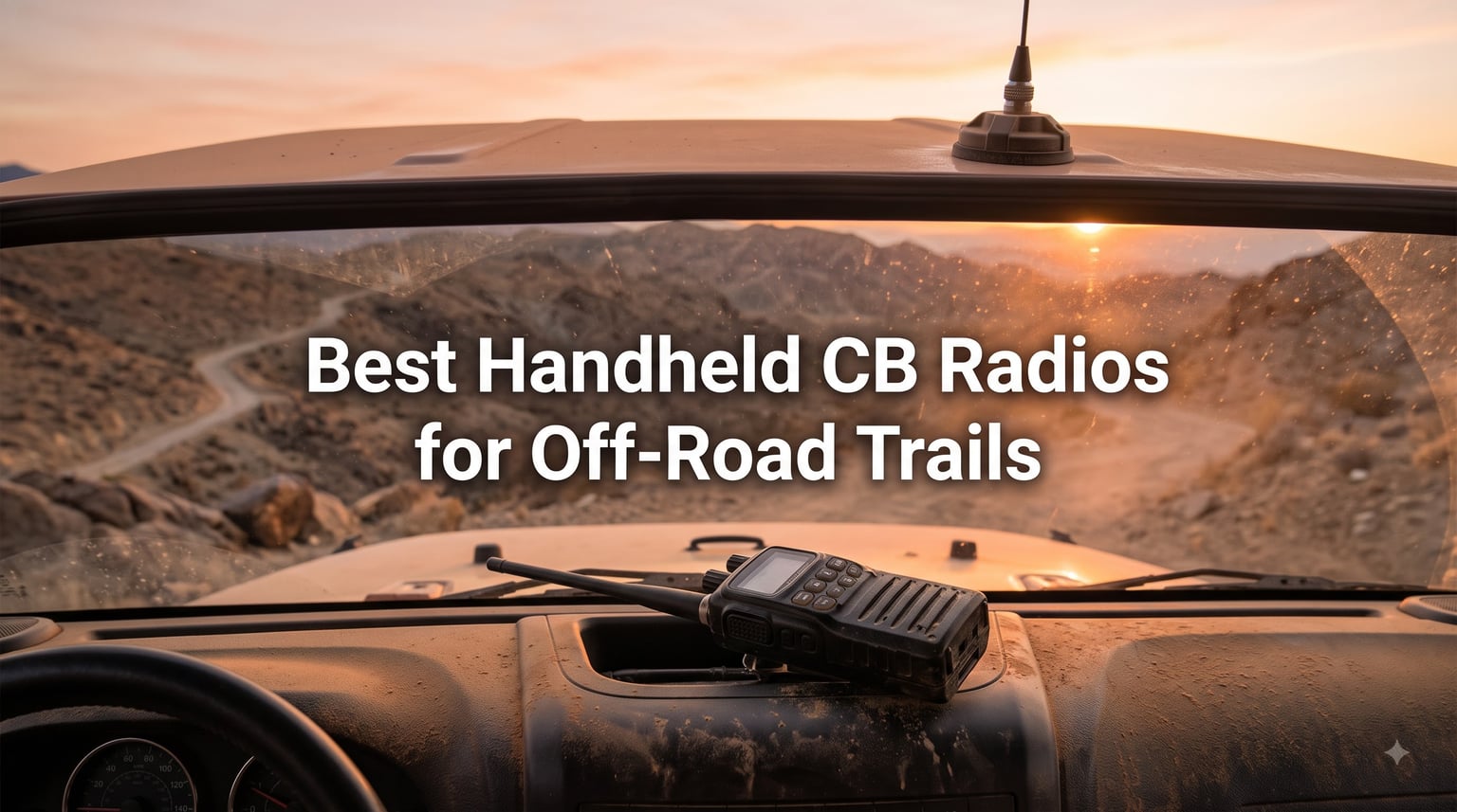Best Handheld CB Radios for Off-Road Trails