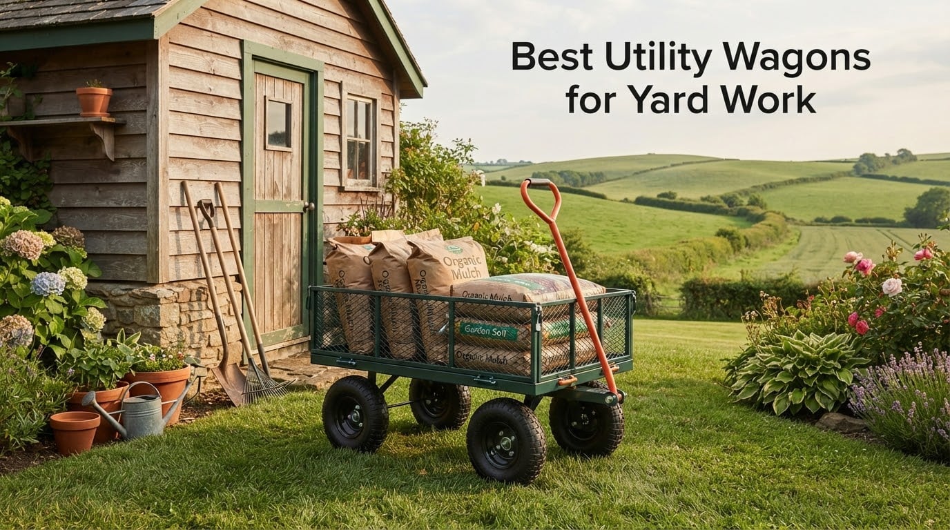 Best Utility Wagons for Yard Work