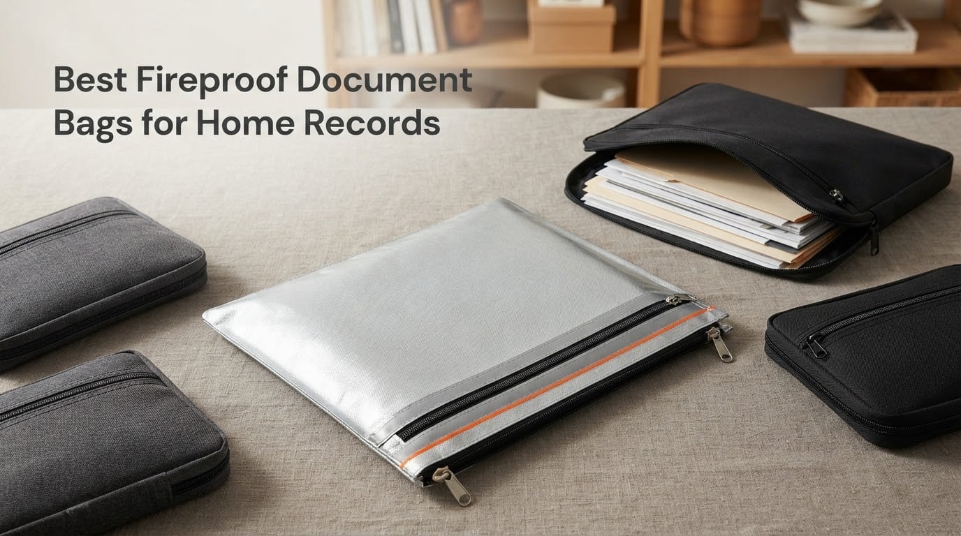Best Fireproof Document Bags for Home Records