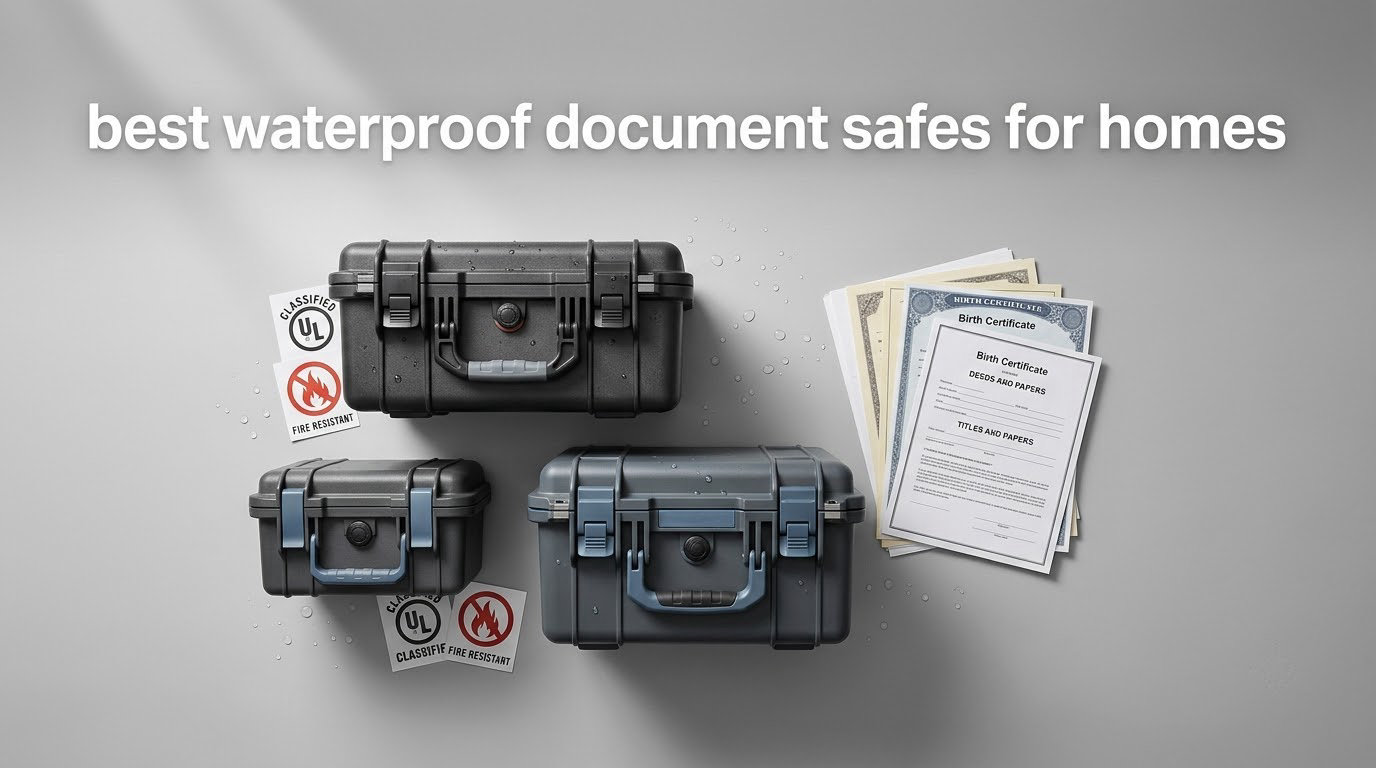 best waterproof document safes for homes