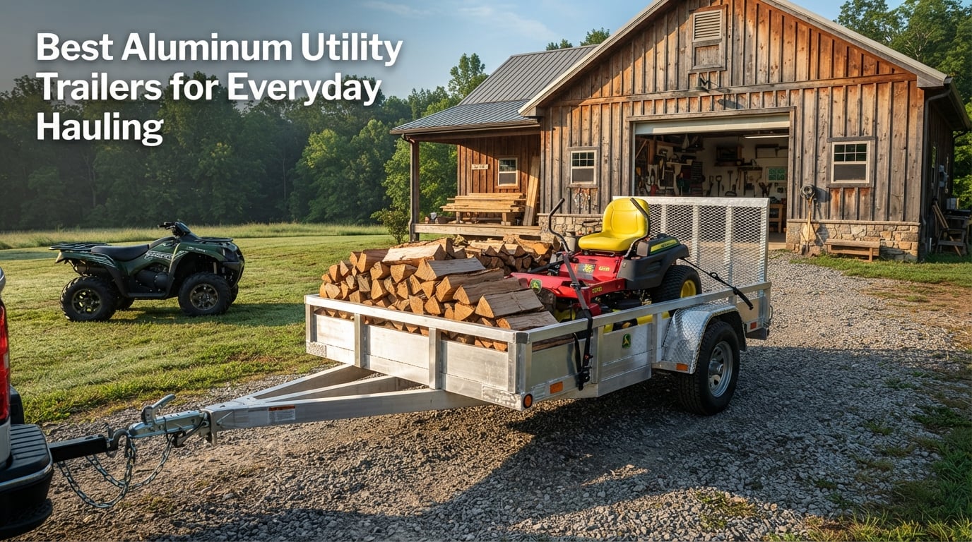 Best Aluminum Utility Trailers for Everyday Hauling