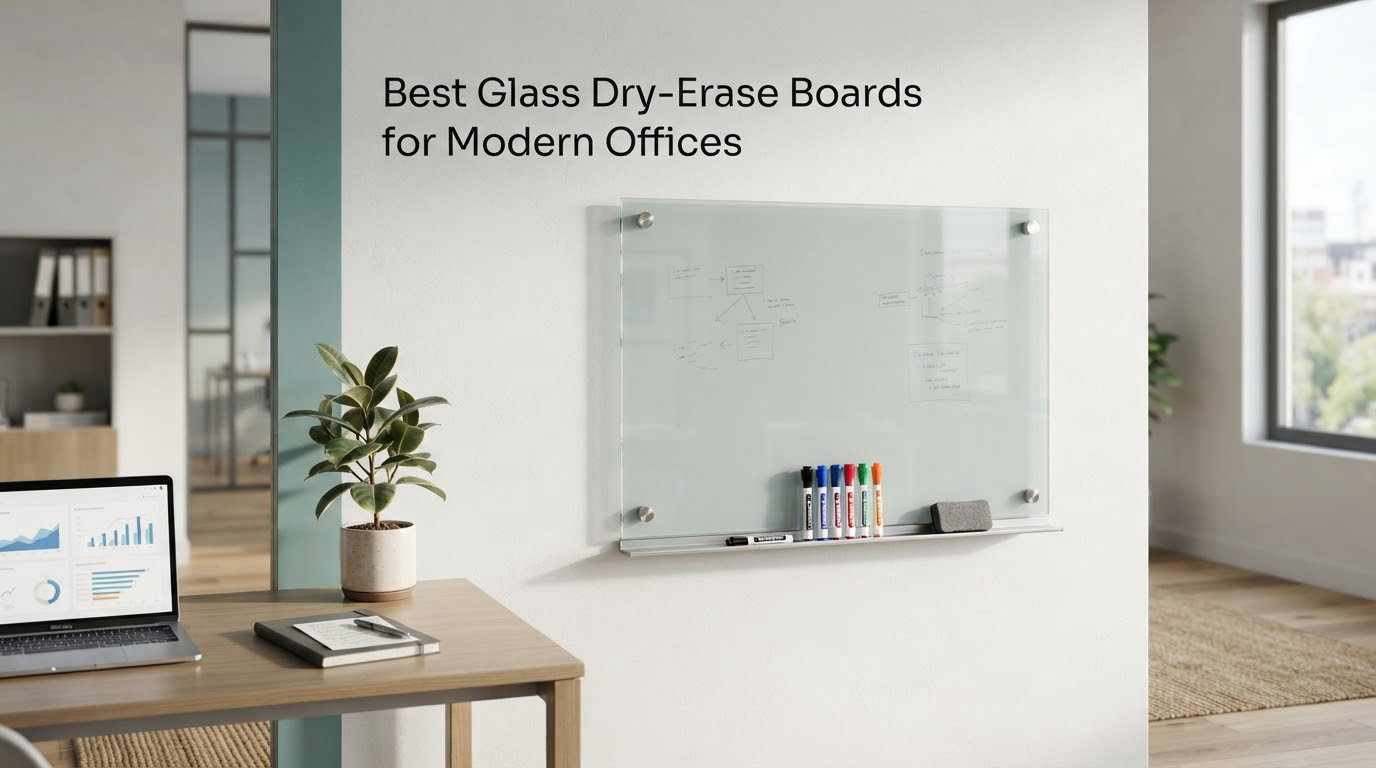 Best Glass Dry-Erase Boards for Modern Offices