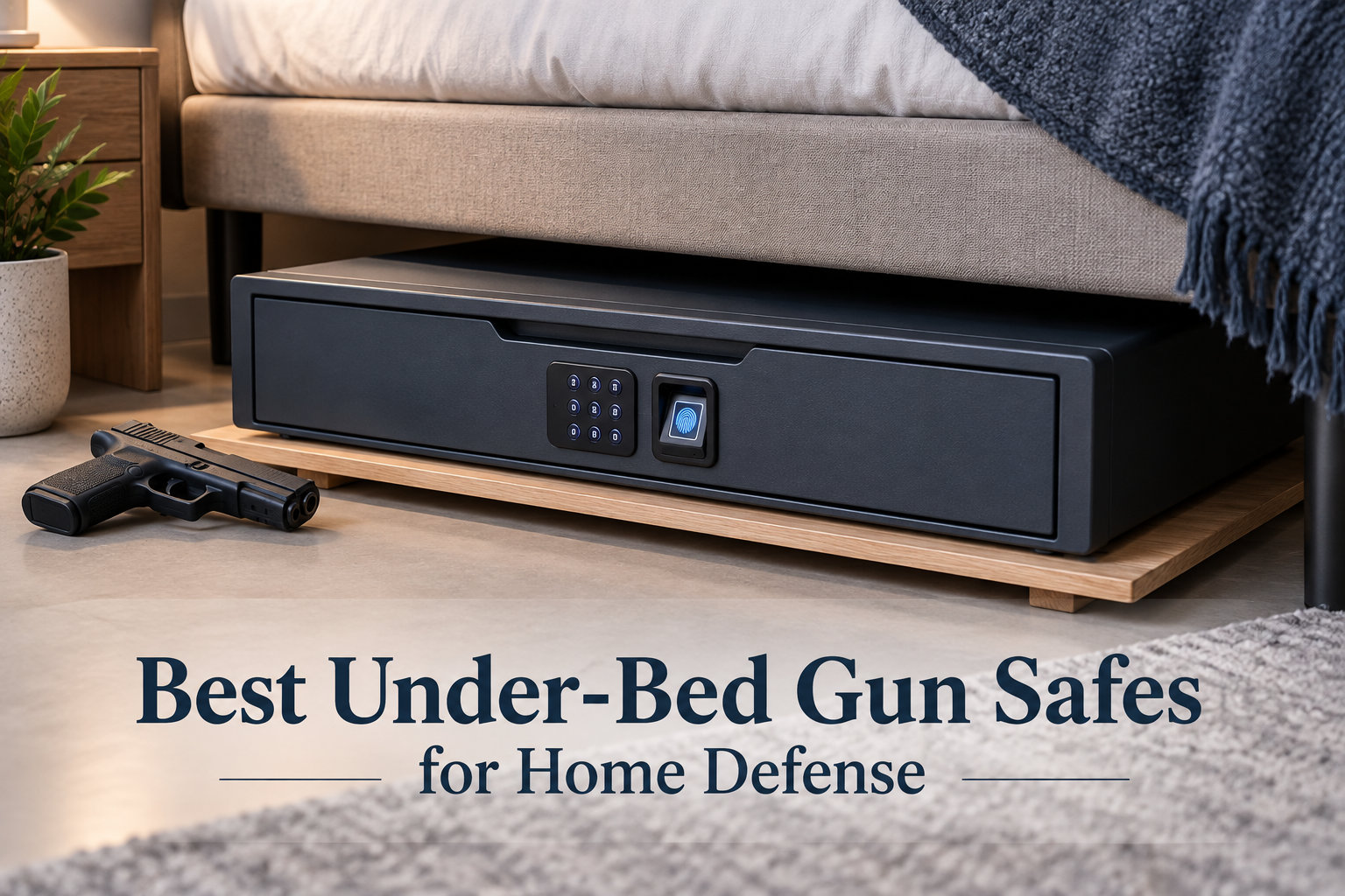 Best Under-Bed Gun Safes for Home Defense