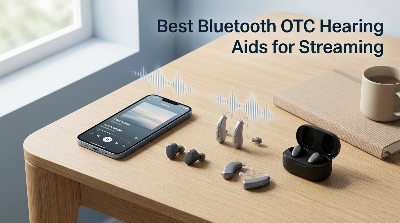 Best Bluetooth OTC Hearing Aids for Streaming