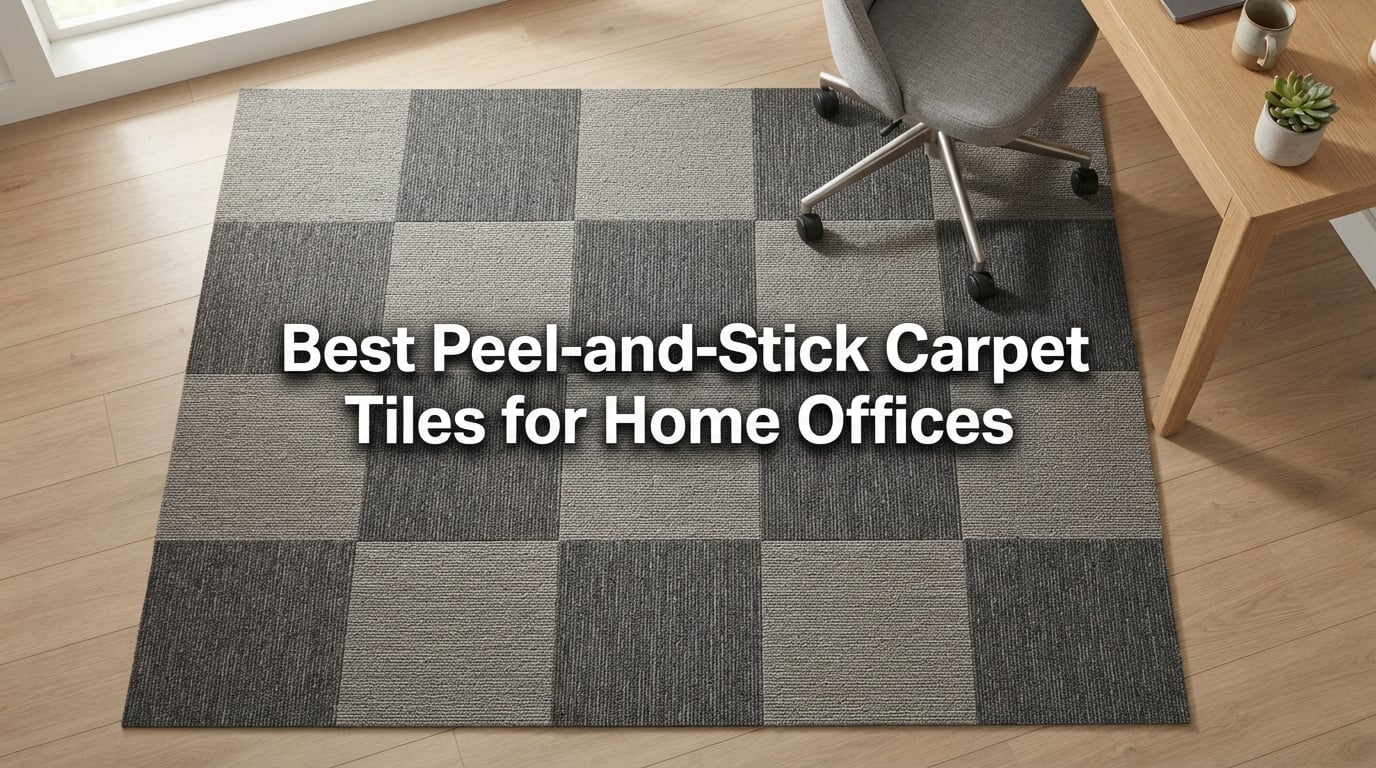 Best Peel-and-Stick Carpet Tiles for Home Offices