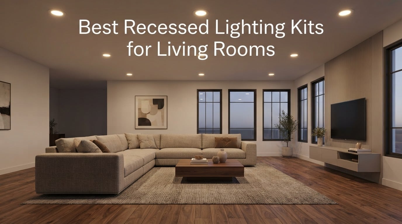 Best Recessed Lighting Kits for Living Rooms