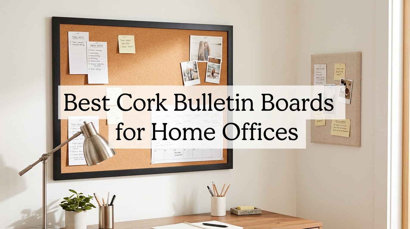 Best Cork Bulletin Boards for Home Offices