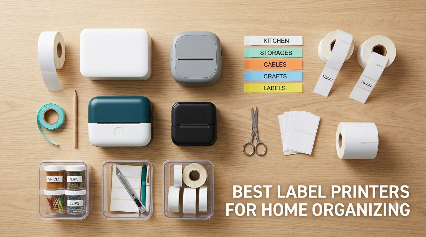 best label printers for home organizing